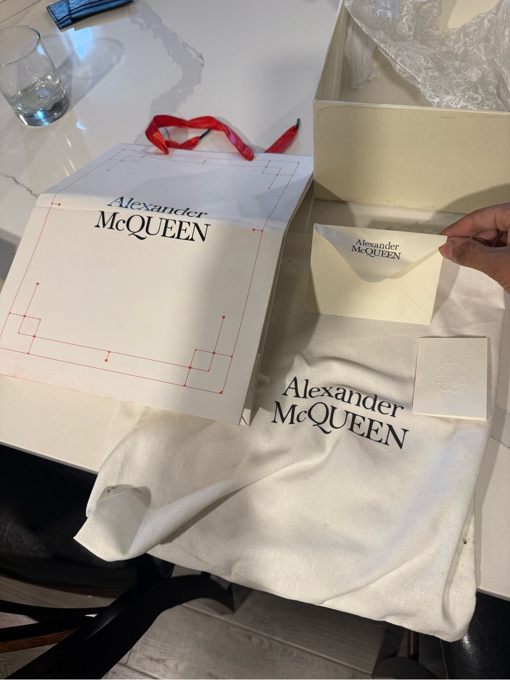 Alexander McQueen Seal-Embroidered Low-Top Sneakers image 8